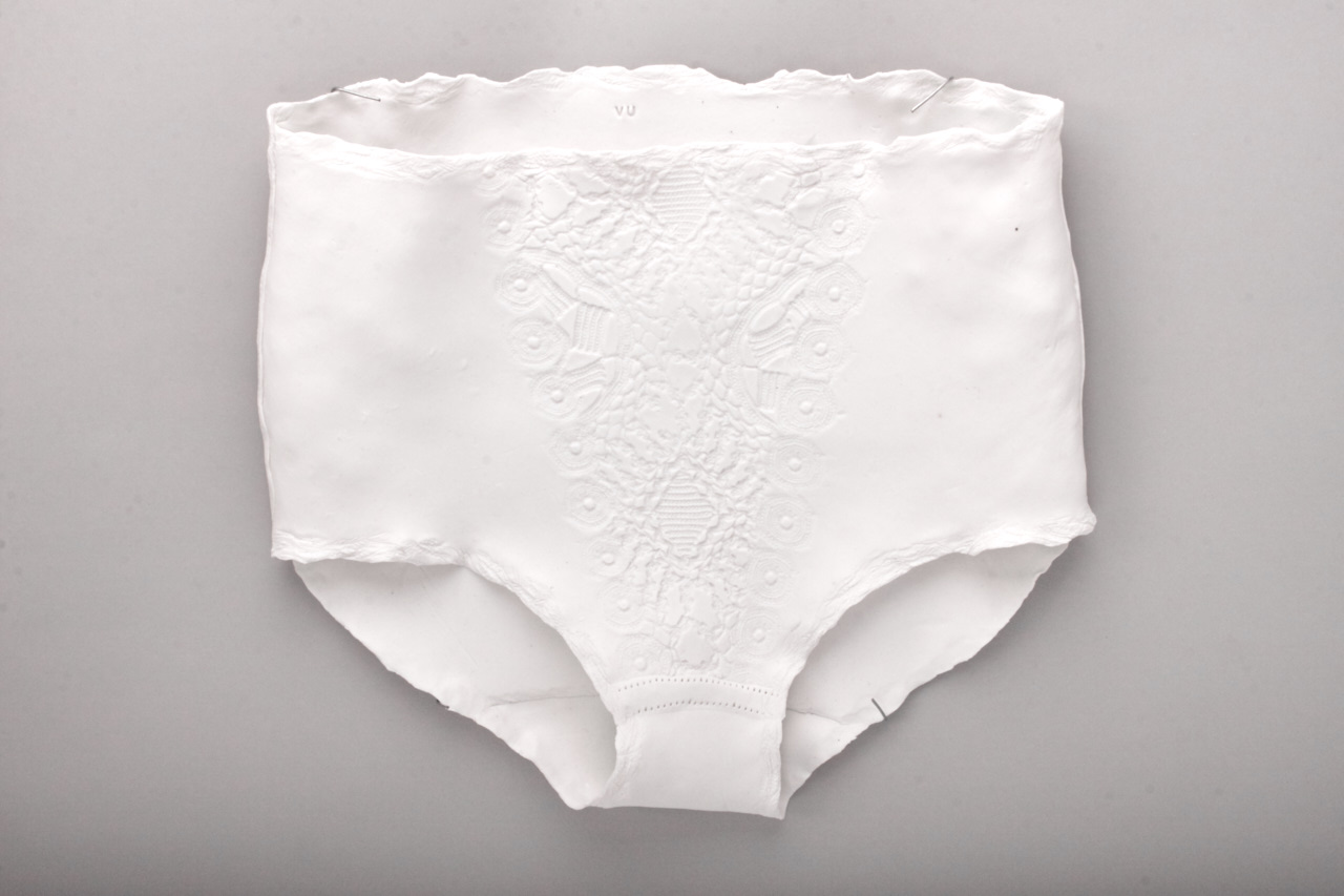 Culotte en porcelaine de Violaine Ulmer